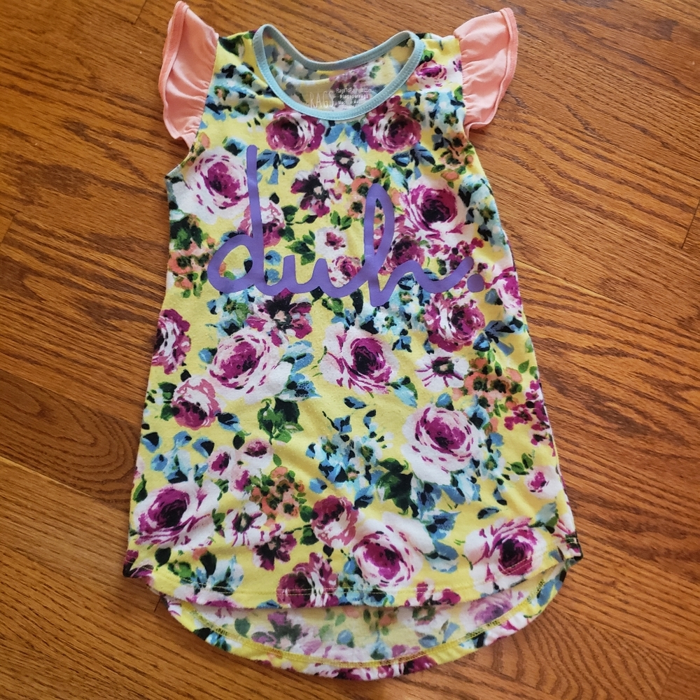 HTF Rags to Raches OG DUH Floral Dress